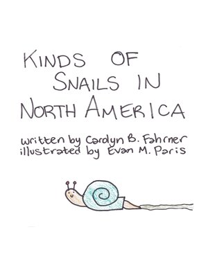 cover image of Kinds of Snails in North America